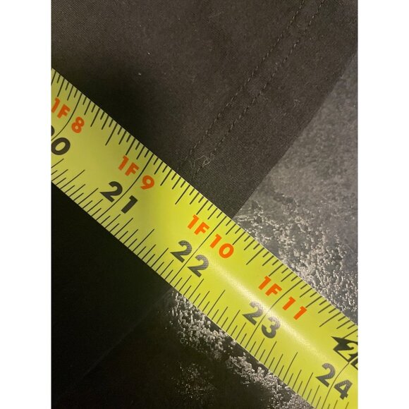 Seventh Ave Pink Flamingo Sparkle Decoration 3/4 Sleeve Black Pullover T Shirt - Picture 10 of 10